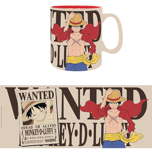 Tazza One Piece - Luffy Wanted