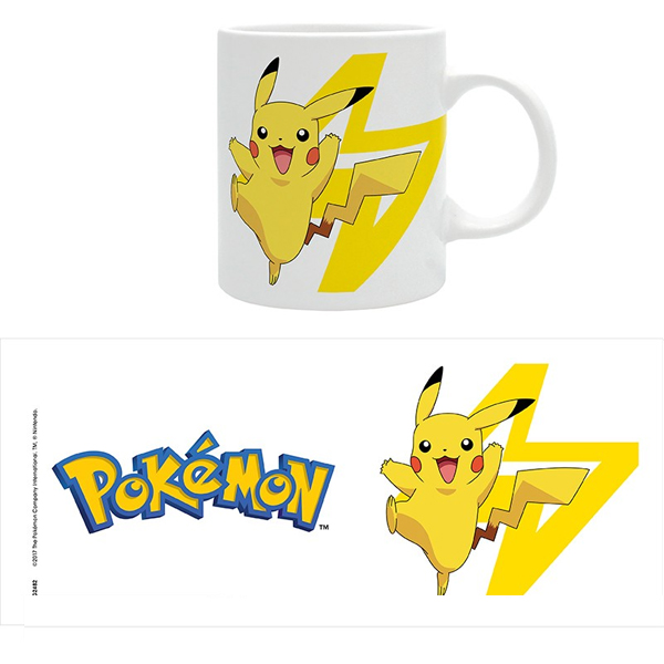 Tazza Pokemon - Pikachu e Logo
